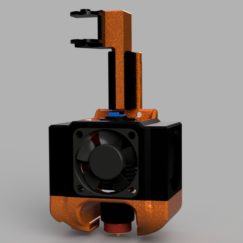 Fenrir hotend assembly with the E3D Revo Micro